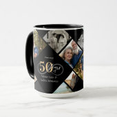 50周年記念 無限の愛 フォトコラージュギフト マグカップ (正面左)