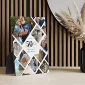 50周年記念 結婚写真 コラージュ 保存記念品 フォトプラーク
