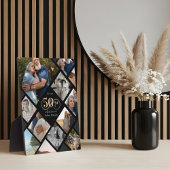 50周年記念 結婚写真 コラージュ 保存記念品 フォトプラーク