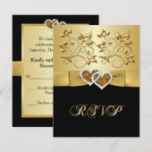 50周年記念 結婚式 2 ハートの誓い 返信 (正面/裏面)