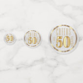 50周年記念/誕生日 コンフェッティ (正面)