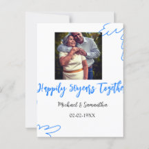 50周年記念 青い葉の写真にお名前を