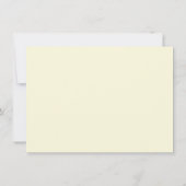 50周年記念 黒リボンの結婚式招待状 招待状 (裏面)