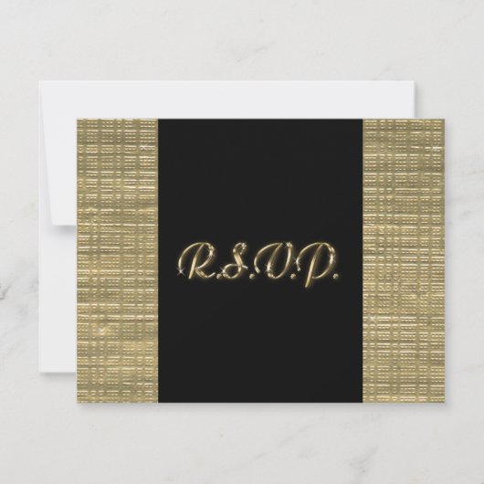 50周年記念RSVPカード 出欠カード (正面)