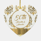 50周年記結婚念日 セラミックオーナメント (裏面)