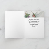 50周年賛美記念ホープラブカップル カード (内部)