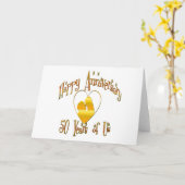 50周年 カード (黄色い花)