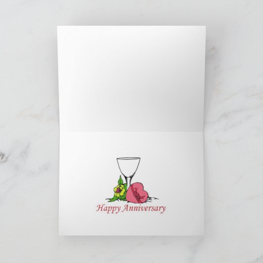 50周年 カード (内部)