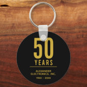 50周年 キーホルダー (正面)