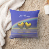 50周年 ゴールデンハート クッション (ブランケット)