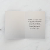 50周年 | ゴールドスクリプト カード (内部)