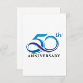 50周年 サンキューカード (正面/裏面)