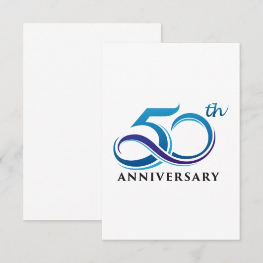 50周年 サンキューカード (正面/裏面)