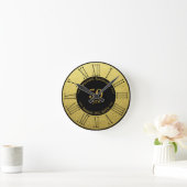 50周年 誕生日または記念日 オーダーメイド ラウンド壁時計 (ホーム)