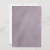 50周年 誕生日 50th ミュートプラム ゴールドフレーム 招待状 (裏面)