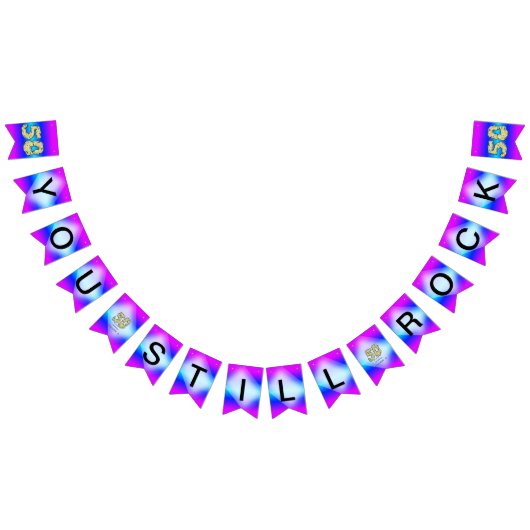 50周年You Still Rock Bunting Banner バンティングフラッグ (全)