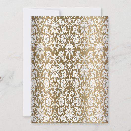 50回目のゴールデンウエディングアニバーサリー｜DIY テキスト 招待状 (裏面)