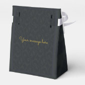 50回目のゴールデン結婚記念日カスタマイズ可能 フェイバーボックス (裏面サイド)