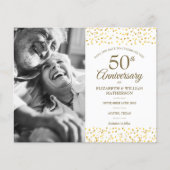50回目の結婚記念日のお知らせフォト (正面)