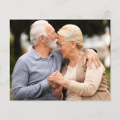 50回目の結婚記念日のお知らせ 2枚の写真 (裏面)