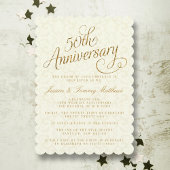 50回目の金婚式招待状 招待状