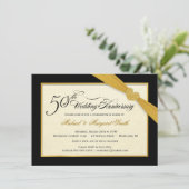 50回目の金婚式招待状 招待状 (スタンド正面)