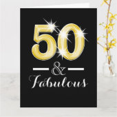 50回目の50回目の誕生会 カード (黄色い花)