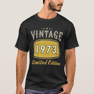 50回誕生日装飾男性50日目1973 Tシャツ