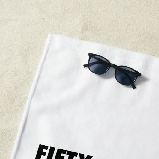 50州の食のアメリカの象徴的なイラストレーションアート ビーチタオル (インサイチュ)