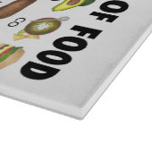 50州の食統一された州アメリカUSA Art カッティングボード (角)