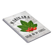 50州バジルとトマトのマリナラ合法 ノートブック (右側)