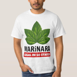 50州バジル州マリーナラ法葉規 Tシャツ