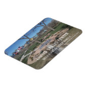 50州記念碑のジオグラフィック統一されたスセンター マグネット (左側)