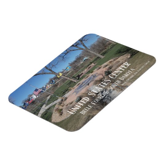 50州記念碑のジオグラフィック統一されたスセンター マグネット (左側)