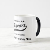 50年かかった誕生日 コーヒーマグ モーフィングマグカップ (正面右)