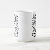 50年と無数のコーヒーカップ コーヒーマグカップ (中央)