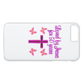 50年にわたってイエスに愛される Case-Mate iPhoneケース (裏面(横))