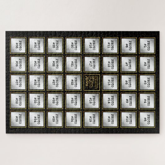 50年の制作記念日39写真 ジグソーパズル (横)