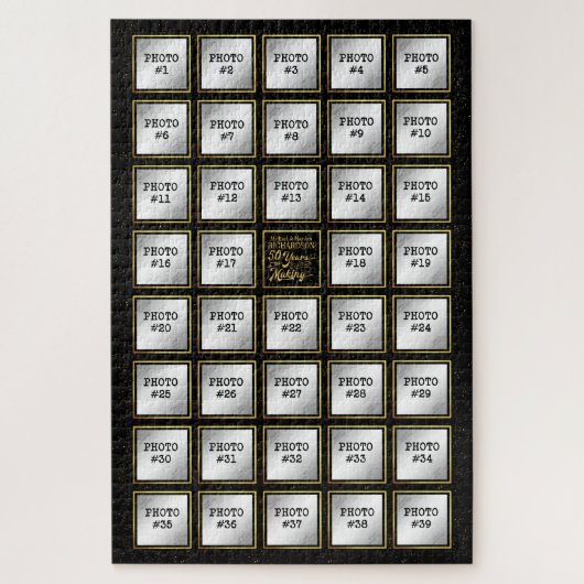 50年の制作記念日39写真 ジグソーパズル (縦)