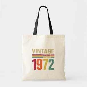 50年の古いギフトヴィンテージ1972 50誕生日ギフト トートバッグ