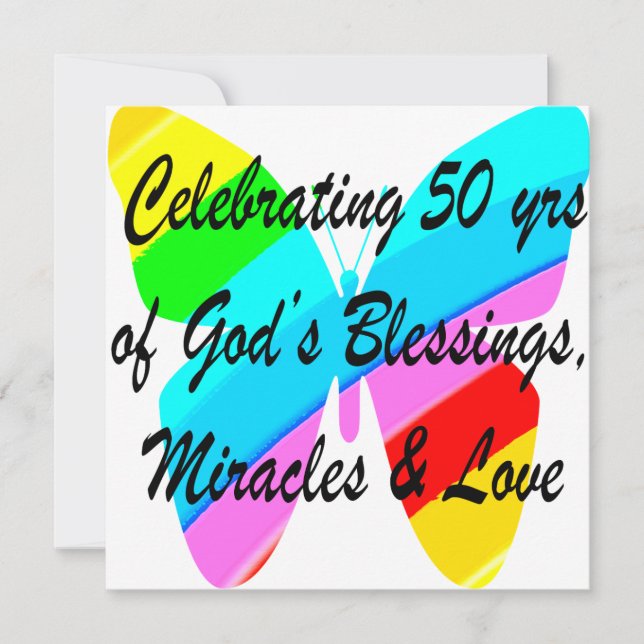 50年の恵み (正面)