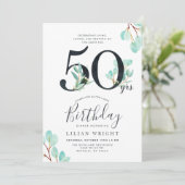 50年の成長 | 50歳 | ユーカリ 招待状 (スタンド正面)