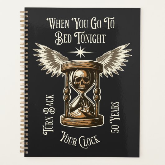 50年の時間を取り戻す プランナー手帳 (正面)