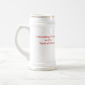 50年を祝うこと ビールジョッキ (左)