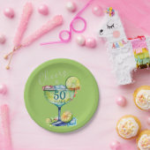 50年を祝おう 誕生日おめでとう ペーパープレート (パーティー)