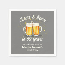 50年を迎えるビール愛好家のためのシンプルなグラスデザイン