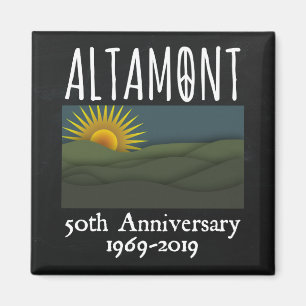 50年アルタモントスピードウェイフリーコンサート1969 マグネット