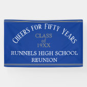 50年カスタム懇親会バナー 横断幕 (横)