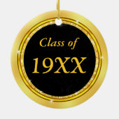50年クラス懇親会おみやげ、任意の年、色 セラミックオーナメント (裏面)