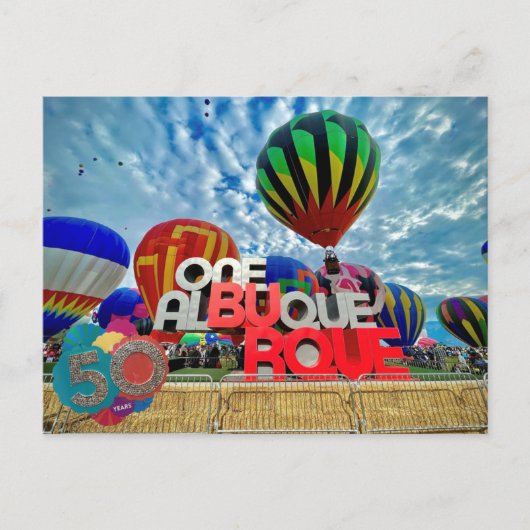 50年フィエスタ ポストカード (正面)